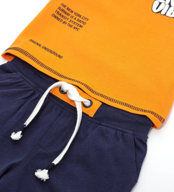 Neon explorer baby boy t-shirts and shorts sets 9 – Image 3
