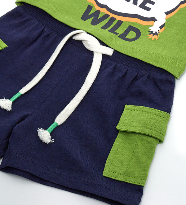 Neon explorer baby boy tank top and shorts set 2 – Image 6