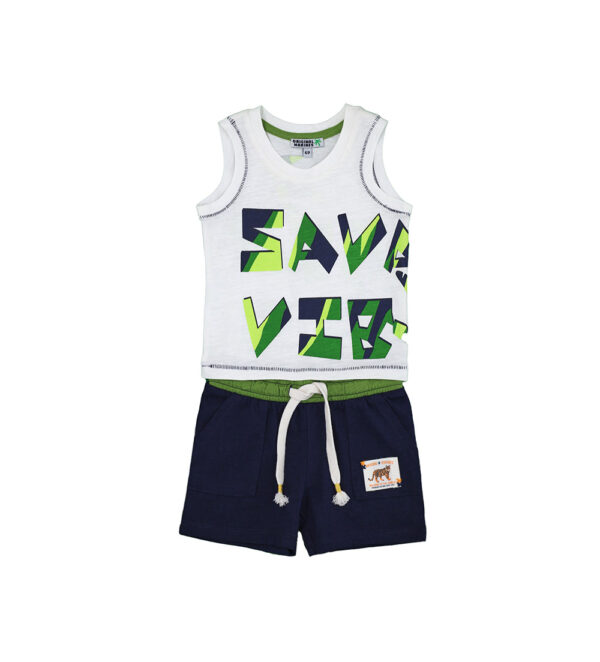 Neon explorer baby boy tank top and shorts set 3 – Image 6