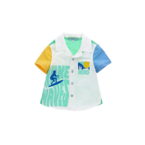 Wakesurf baby boy poplin shirt