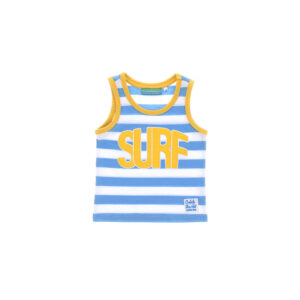 Wakesurf baby boy cotton tank top