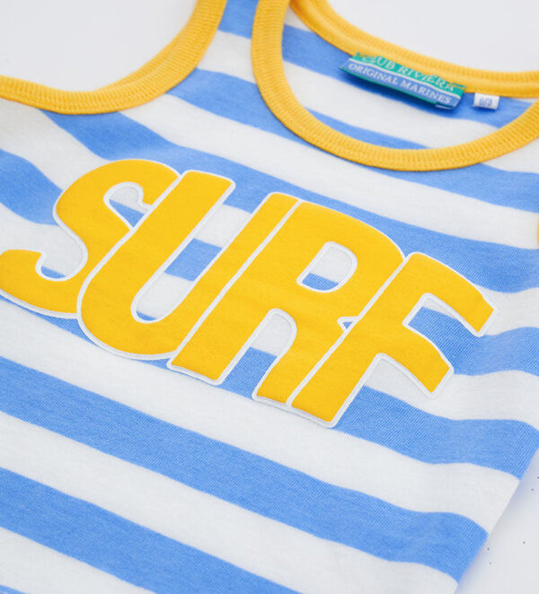 Wakesurf baby boy cotton tank top – Image 2