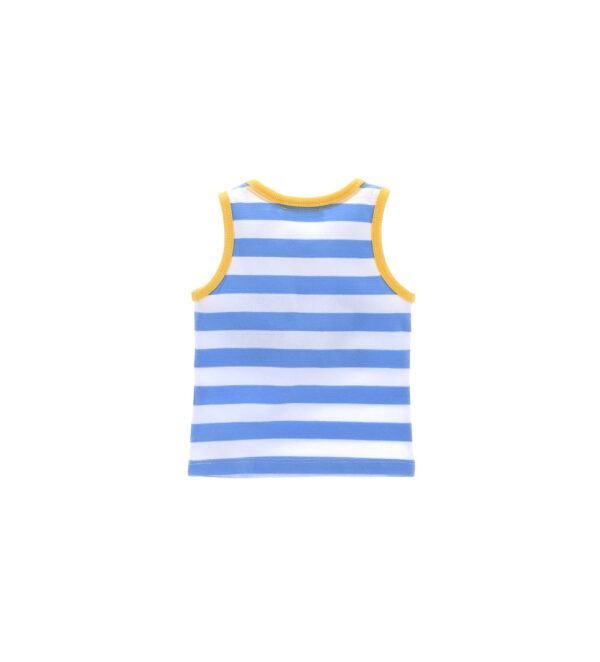 Wakesurf baby boy cotton tank top – Image 3