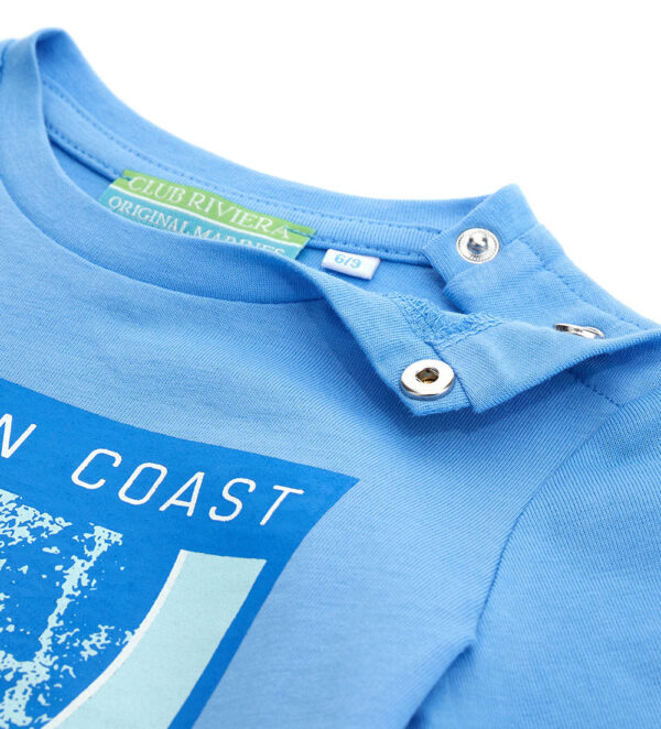 Wakesurf baby boy short sleeve t-shirt 30 – Image 2