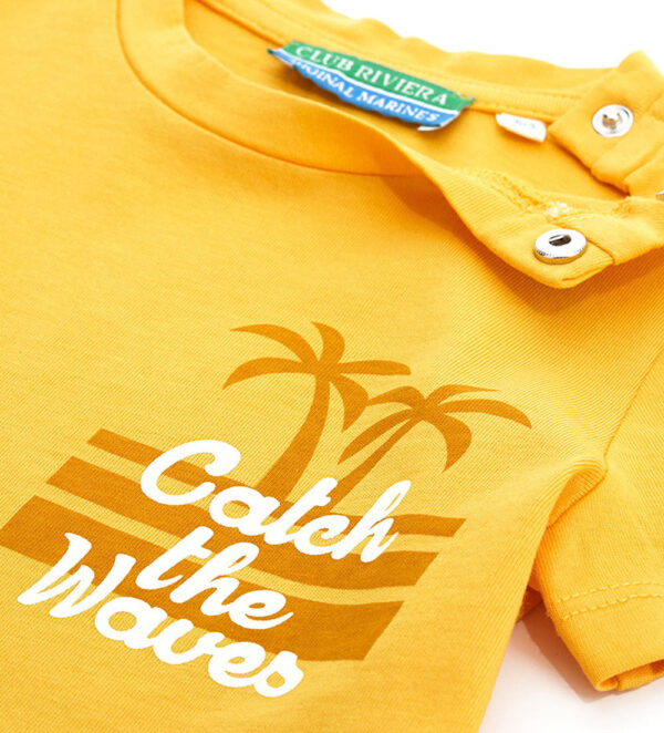 Wakesurf baby boy short sleeve t-shirt 32 – Image 3