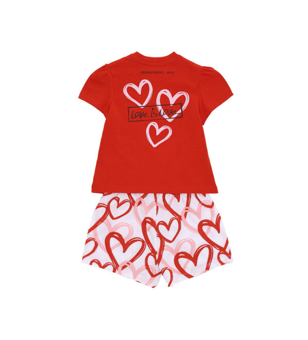 Good night baby girl short pajamas in cotton 4 – Image 8