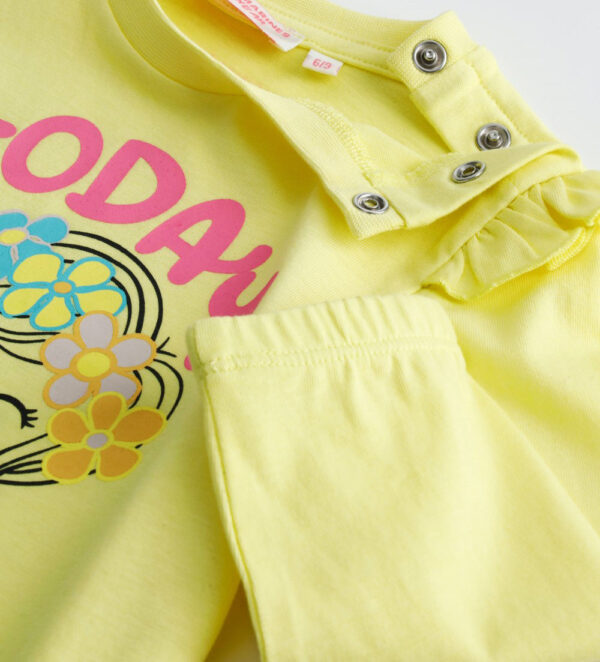 Good night baby girl long cotton pajamas 2 – Image 2