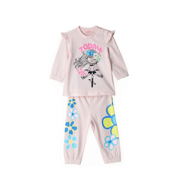 Good night baby girl long cotton pajamas 2 – Image 5
