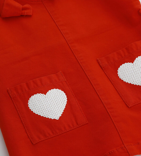 Special day baby girl set: overalls and t-shirt – Image 3