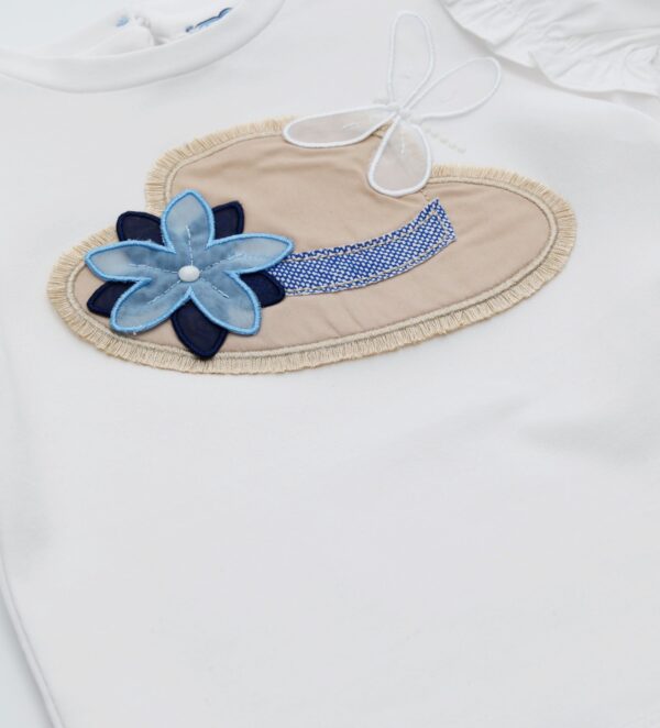Montecarlo baby girl short sleeve t-shirt 12 – Image 2