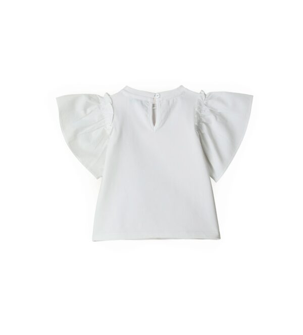 Montecarlo baby girl short sleeve t-shirt 12 – Image 3