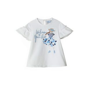 Montecarlo baby girl short sleeve t-shirt 13