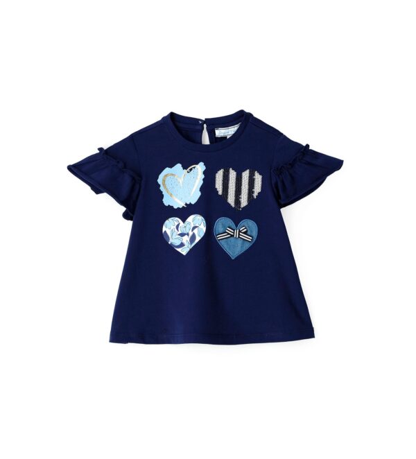 Montecarlo baby girl short sleeve t-shirt 13 – Image 4