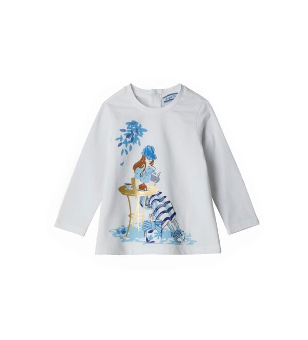 Montecarlo baby girl long sleeve t-shirt 3