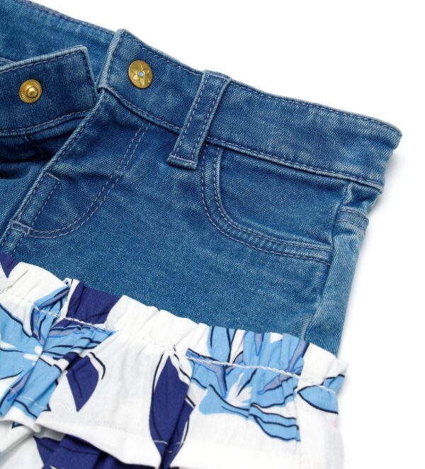 Montecarlo Baby girl Denim Skirt – Image 4