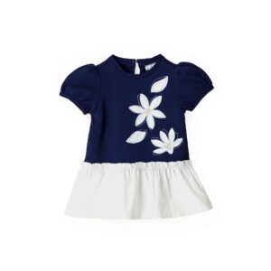 Montecarlo Baby girl Dress With Ruffles