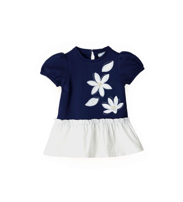 Montecarlo Baby girl Dress With Ruffles