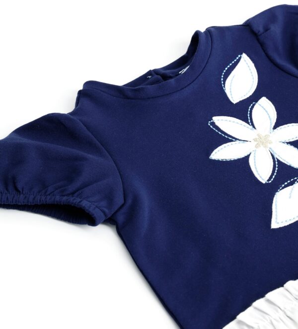 Montecarlo Baby girl Dress With Ruffles – Image 6