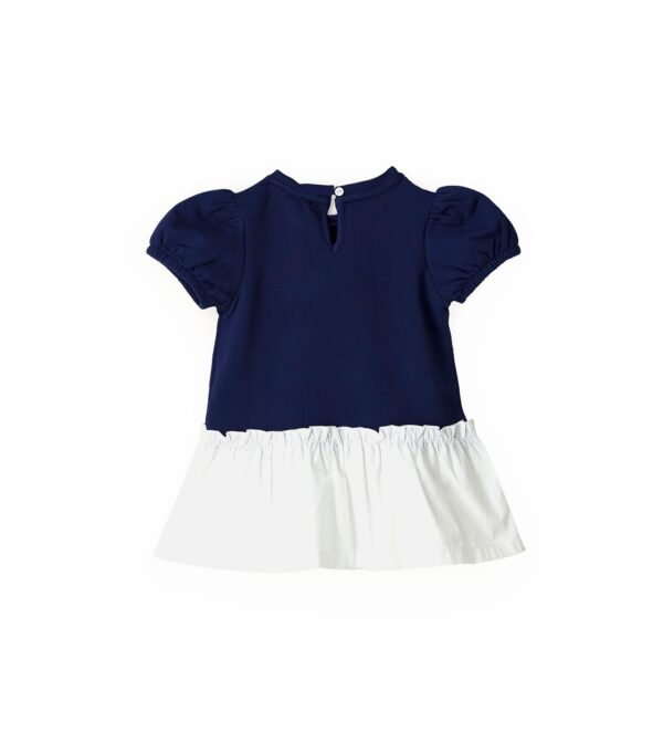 Montecarlo Baby girl Dress With Ruffles – Image 2