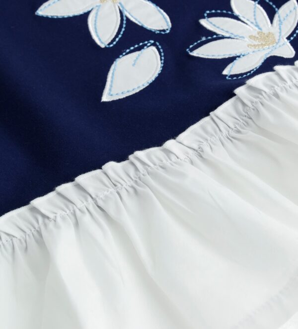 Montecarlo Baby girl Dress With Ruffles – Image 4