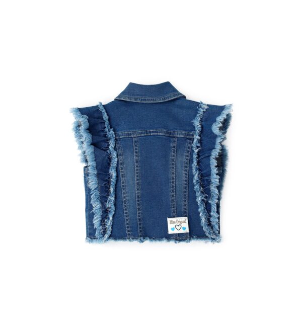 Jackets Baby girl Denim Vest – Image 2
