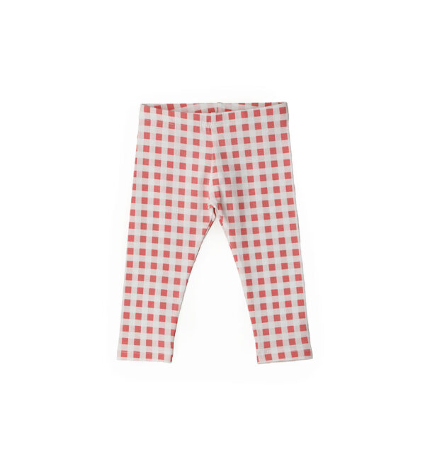 Flower market baby girl cotton leggings 3 – Image 3