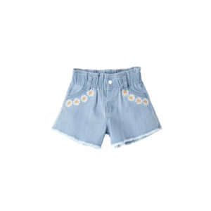 Flower Market Baby girl Denim Shorts