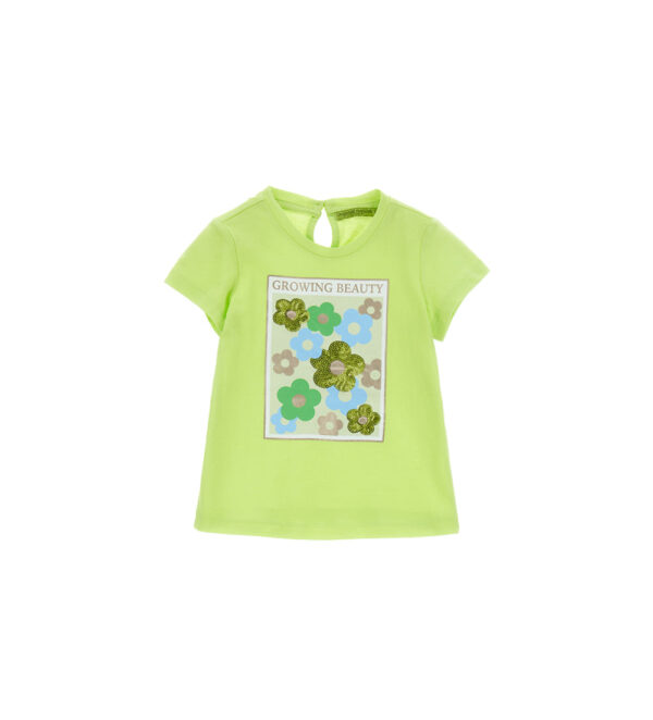 Growing up baby girl short sleeve t-shirt 30 – Image 4