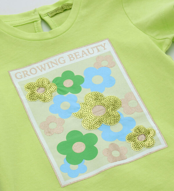 Growing up baby girl short sleeve t-shirt 30 – Image 5