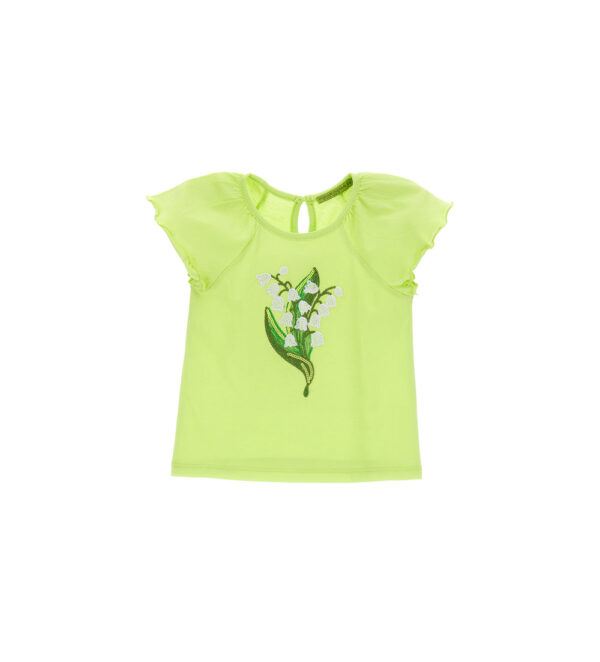 Growing up baby girl short sleeve t-shirt 3 – Image 3
