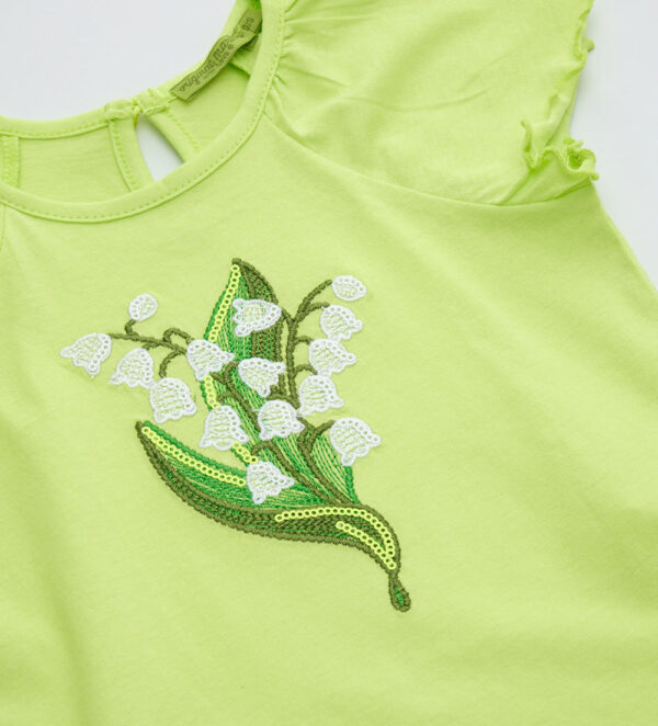 Growing up baby girl short sleeve t-shirt 3 – Image 4