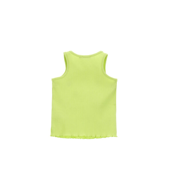 Growing up baby girl tank top in rib – Image 7