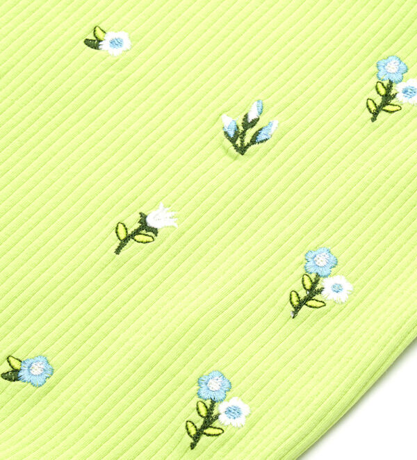 Growing up baby girl tank top in rib – Image 6
