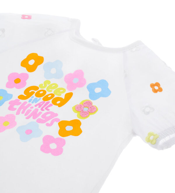 Jolla beach baby girl short sleeve t-shirt 8 – Image 2