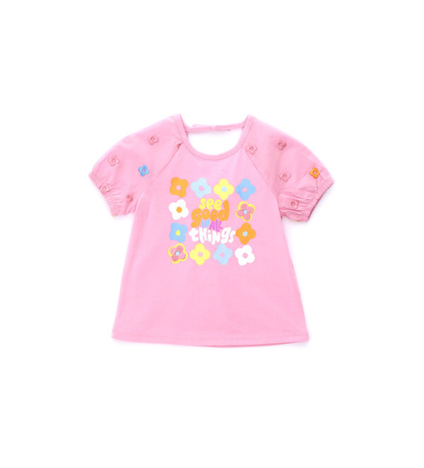 Jolla beach baby girl short sleeve t-shirt 8 – Image 4