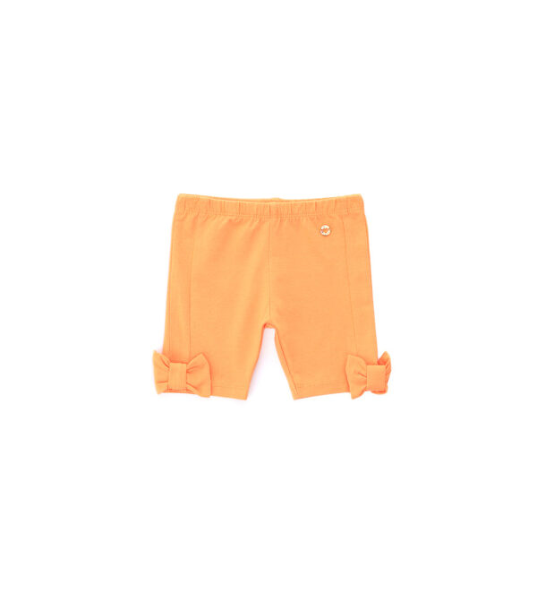 Jolla beach baby girl leggings with bow