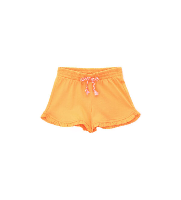 Jolla beach baby girl shorts with ruffles