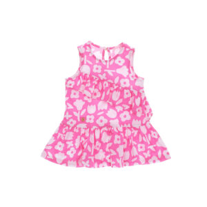Jolla beach baby girl dress with print