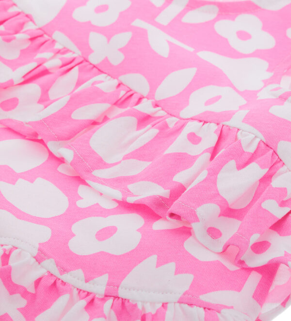 Jolla beach baby girl dress with print – Image 3