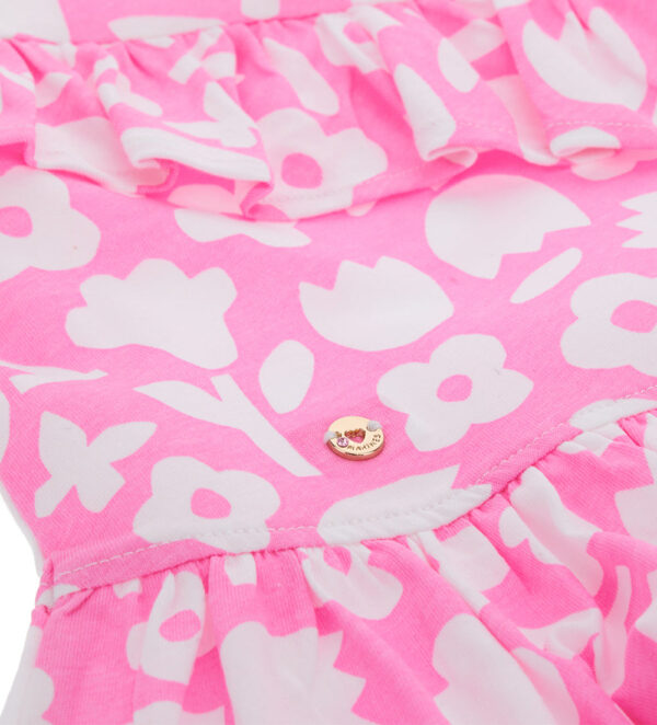 Jolla beach baby girl dress with print – Image 2
