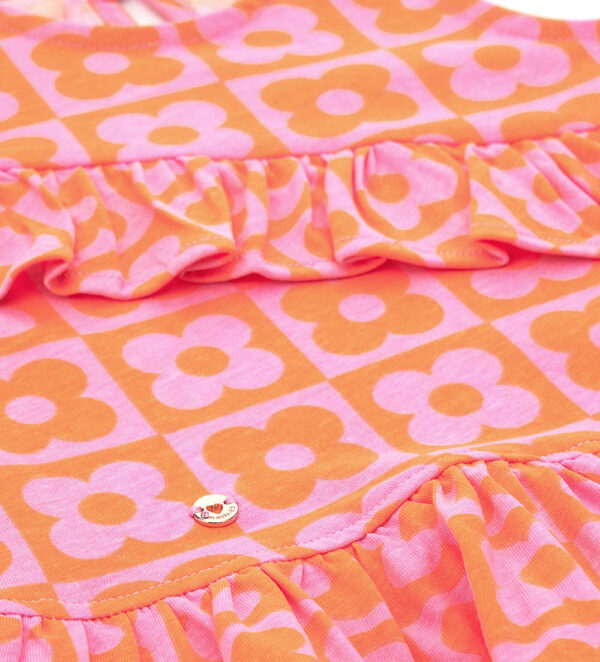 Jolla beach baby girl dress with print – Image 7