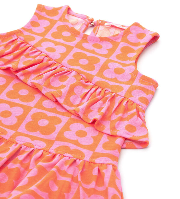 Jolla beach baby girl dress with print – Image 6