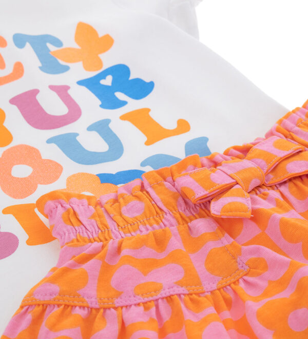 Jolla beach baby girl sets: t-shirts and shorts – Image 2