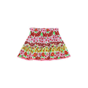 California mood baby girl skirt with all over print