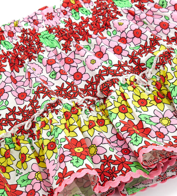 California mood baby girl skirt with all over print – Image 3