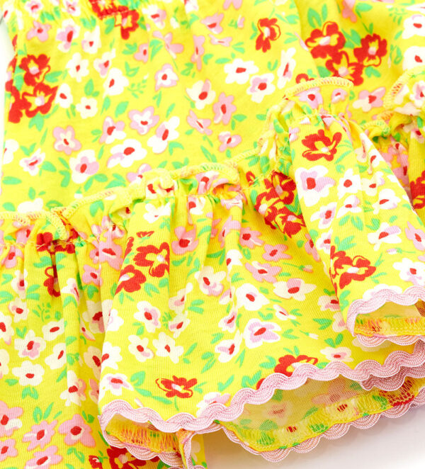 California mood baby girl skirt with all over print – Image 6