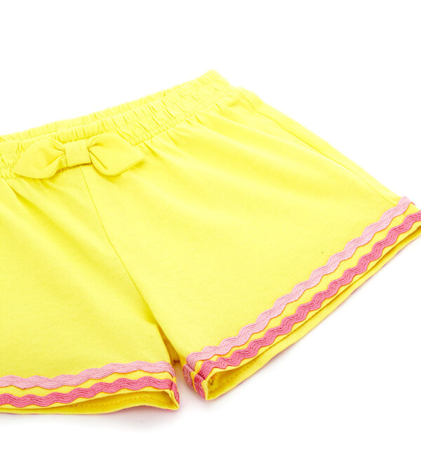 California mood baby girl shorts with bow – Image 2