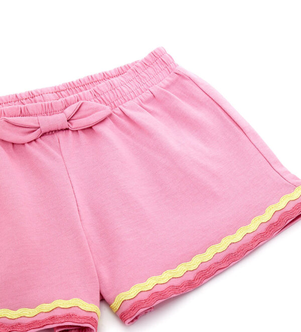 California mood baby girl shorts with bow – Image 6