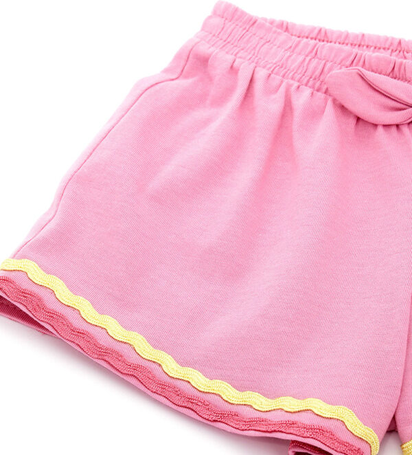 California mood baby girl shorts with bow – Image 8