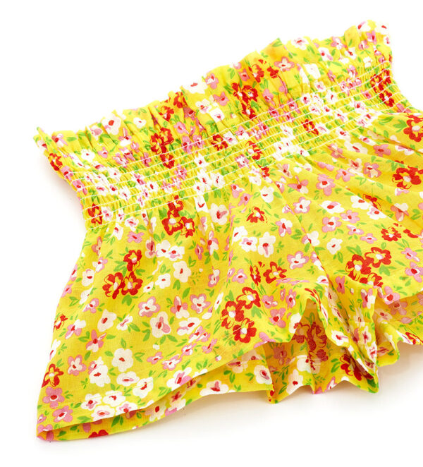 California mood baby girl cotton shorts – Image 5